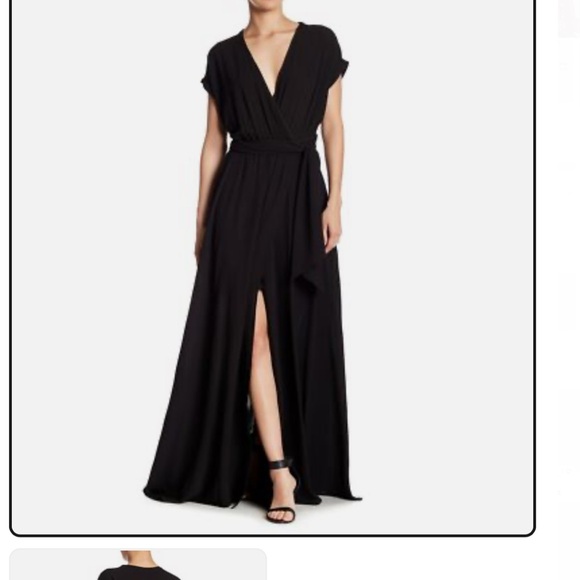 Meghan LA Dresses Meghan La Los Angelesjasmine Wrap Maxi Dress